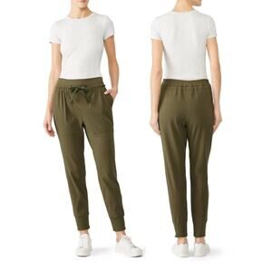 Kinly Green High Waisted Joggers